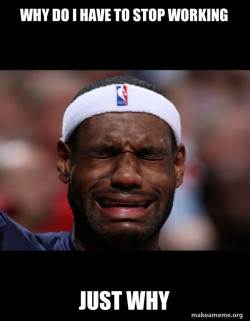 Lebron Crying