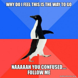 Socially Awkward Awesome Penguin