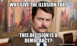 Ron Swanson : I am a Simple Man