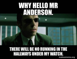 Agent Smith from the Matrix