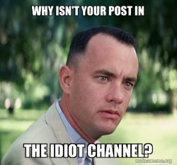 Forrest Gump just like that