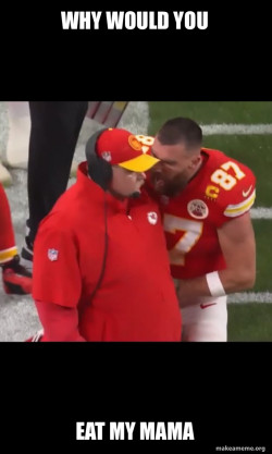 Travis Kelce and Coach