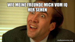 Sarcastic Nicholas Cage