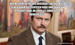 Ron Swanson : I am a Simple Man