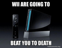 We are going to beat you to death