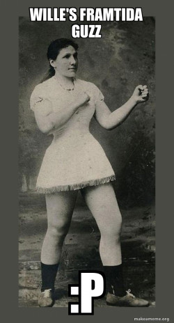 Overly Manly Woman