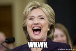 Hillary Clinton Laughs