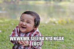 Evil, scheming toddler