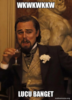 Leonardo DiCaprio Laughing Django