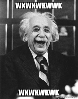 Laughing Albert Einstein