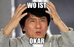 Wo ist Oskar???????