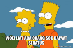 Bart and Lisa Chat