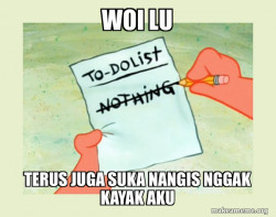 To Do List - Nothing
