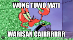 Mr Krabs Money