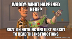 Listening to the instructions 