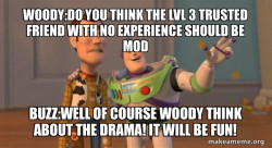 Buzz and Woody (Toy Story) Meme