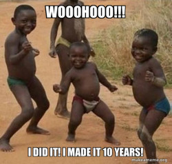 I made it!