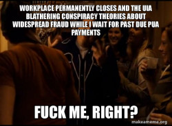 Fuck me right. Alternative Seth from Superbad meme