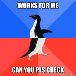 Socially Awkward Awesome Penguin