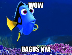 Dory from Nemo  (5 second memory)