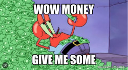 Mr Krabs Money