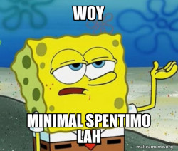 Tough SpongeBob