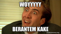 Sarcastic Nicholas Cage