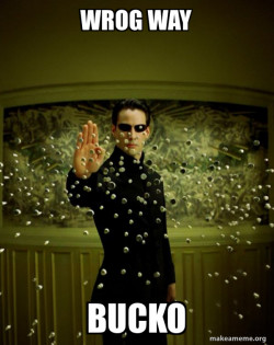 Neo Stopping Bullets