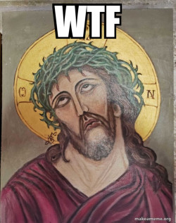 Jesus Is So Done With This Shit