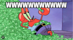 Mr Krabs Money