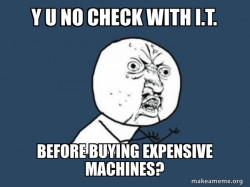 Y U No