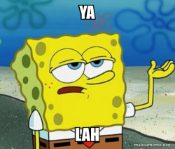 Tough SpongeBob