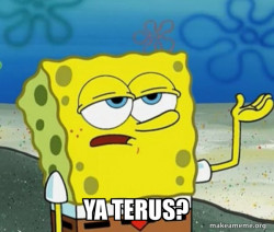 Tough SpongeBob