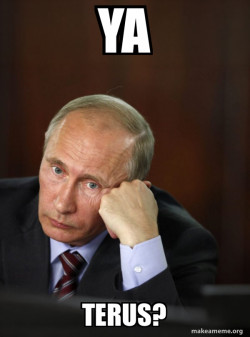 Contemplative Putin
