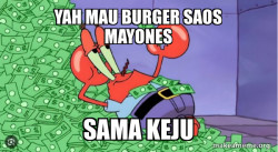 Mr Krabs Money