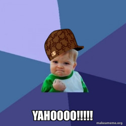 Scumbag Success Kid