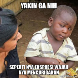 Skeptical Third World Kid