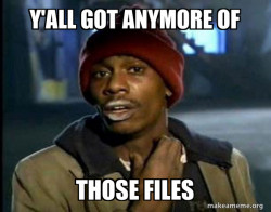 Dave Chappelle Junkie Y'all Got Anymore of