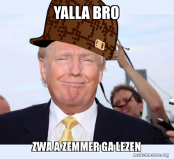 Scumbag Donald Trump