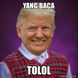 Bad Luck Trump
