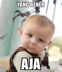 Skeptical Baby