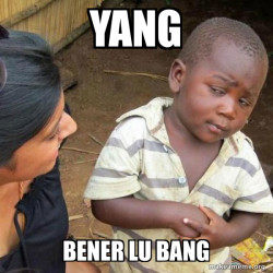 Skeptical Third World Kid