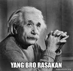 Serious Albert Einstein