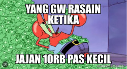 Mr Krabs Money