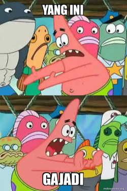 Push It Somewhere Else Patrick