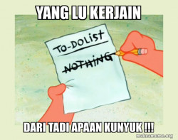 To Do List - Nothing