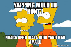 Bart and Lisa Chat