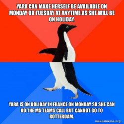Socially Awesome Awkward Penguin