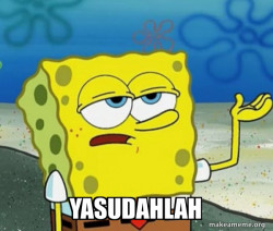 Tough SpongeBob