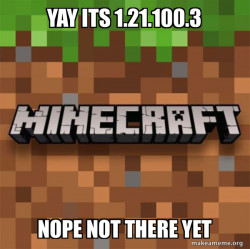 its never there